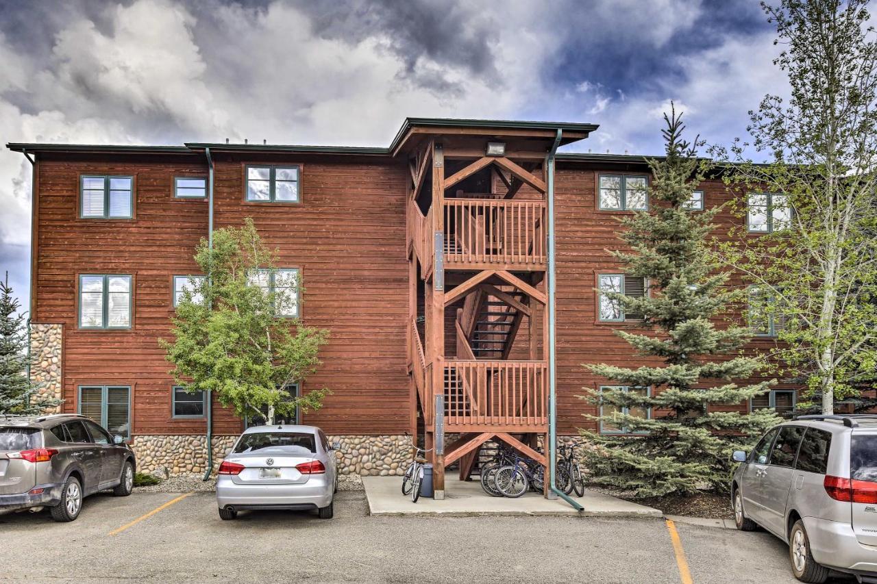 Mountain-View Condo With Deck Walk To Grand Lake Exterior foto